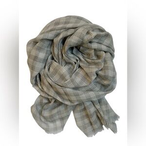 Agnona cashmere and silk scarf